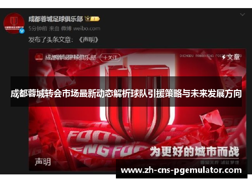 成都蓉城转会市场最新动态解析球队引援策略与未来发展方向